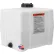 RomoTech 30 Gallon Plastic Storage Tank 82123909 - Square End with Flat Bottom