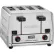 Waring Commercial Toaster 4 Slice, Heavy Duty, 11-1/2x10-1/2x9