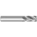 Import 4 Flute Carbide Sq Single End Mill 1/8" Dia 1/8" Shank 1/2" Flute 1-1/2" OAL