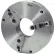 TMX™ 3-Jaw (2 Piece) Scroll Chuck, Forged Steel, Front Mount, Plain Back, 19-11/16" Dia.