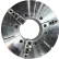 TMX™ SET-TRU™ 3-Jaw (2 Piece) Scroll Chuck, Forged Steel, Plain Back, 24-13/16" Dia.