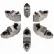 TMX™ Hard Top Jaws For 16" Scroll Chuck, 6-Jaw 6 Piece Set
