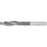 HSS Cap Screw 3 Flute Counterbore, Pilot for 1/4" Screw,9/32" Pilot DIA x 13/32" D, 3/8" Sh D
