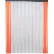 Global Industrial™ Low Temperature Strip Door - 10'W x 10'H - 12" Smooth Clear PVC