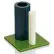 Professional Plastics Green Oil-Filled Cast Nylon Tube, 1"ID X 2.250"OD X 26"L