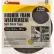 Frost King Sponge Rubber Foam Tape, 1/2" W X 9/16" D X 10' L, Black - Pkg Qty 24