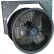 TPI 18" High Velocity Air Circulator Drum Fan W/ Yoke Mount, 3000 CFM, 1/2 HP, 277V, Single Phase