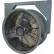 TPI 24" High Velocity Air Circulator Drum Fan w/ Yoke Mount, 5,290 CFM, 1/2 HP, 277V, 1 Phase