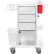 TrippNT Phlebotomy Pro Mini Cart, 32-3/8"L x 20-1/4"W x 43-1/8"H, White