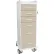 TrippNT™ Tall Locking 6 Drawer Medical Cart, Almond Beige, 16"W x 19"D x 47"H