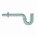 Keeney Mfg Co 307CP 17GA 1-1/2" x 1-1/2" Chrome Plated P-Trap Without Cleanout