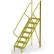 7 Step 50° Incline Ladder - 24"W Perforated - UCL5007246