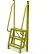 Tri-Arc 3 Step 75° Incline Ladder, 24"W Grip Strut Tread