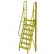 7 Step 75° Incline Ladder - 24"W Perforated - UCL7507246