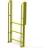 3 Step 90° Incline Ladder, 24"W Perforated Tread - UCL9003246