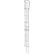 30 Step Steel Caged Walk Through Fixed Access Ladder, Gray - WLFC1230