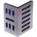 Imported Slotted Angle Plates - Open End - Ground Finish 8" x 6" x 5"