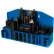 Import 52 Pc Step Block & Clamp Set W/Fitted Rack 5/8"-11 for 3/4" Slot