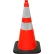 VizCon TrafFix Devices 28" Enviro-Cone® with Base, 6" & 4" 3M Reflective Collar, 8 lbs., Orange