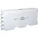 VizCon TrafFix Devices Water-Cable Barrier™, White, 45332-MW