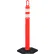 VizCon 46000 Series Looper Tube® with 12 lb. Hexagonal Base & 3" Reflective Bands, 42"H, Orange