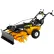 SnowEx SS-4000 Walk Behind Snowplow with Rotary Broom Sweeper