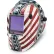 Lincoln Electric® Viking™ 3350 Welding Helmet, 5 - 13 Shade, Daredevil