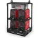 Lincoln Electric® Flextec 350X PowerConnect Multi-Process Welder, 4 Pk Rack, 425A, 50/60Hz, Red