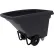 Toter® Standard Duty Tilt Truck, 1/2 Cubic Yard, 825 lb. Cap, Industrial Gray