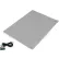 Transforming Technologies VinylSTAT C, Homogenous Vinyl Table Cut Mat w/Hardware,48"x36"x0.093",Gray