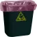 Dissipative Anti-Static Liners WBASLP Pink, 7-10 Gal, 100 Liners/Pack