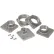Hoffman TB3R403, Terminal Box, Type 3R 400A, 3Ph, 27.00X16.00X5.00, Galvanized/Gray