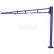 Gorbel® LD Free Standing Tool Solutions Jib Crane, 12' Span & 10' Height Under Boom, 150 Lb Cap