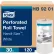 Tork Handi-Size Perforated Roll Towel, 2-Ply, 11"W x 6 3/4"L, 120/Roll, White, 30/Case - HB9201