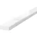 Knuffi Surface Bumper Guard, Type D, 196-3/4"L x 2"W x 13/16"H, White, 60-6730-1
