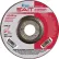 United Abrasives - Sait 20080 Depressed Center Wheel T27 A24R 7"x 1/4" x 7/8" 24 Grit Aluminum Oxide - Pkg Qty 25