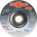United Abrasives - Sait 23334 Depressed Center Wheel T1 Z-TECH 4-1/2"x .045" x 7/8" Zirconium - Pkg Qty 50