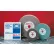 United Abrasives - Sait 28006 Bench Wheel Vitrified 6" x 1" x 1" 36 Grit Aluminum Oxide