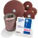 United Abrasives - Sait 52894 3A Fiber Disc 4-1/2" x 7/8" 100 Grit Aluminum Oxide - Pkg Qty 100