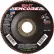 United Abrasives - Sait 71208 Encore Flap Disc T27 Encore 4-1/2"x 7/8" 60 Grit Zirconium - Pkg Qty 10