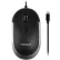 Macally USB-C Wired Optical Quiet Click Mouse for Mac & PC, Space Gray & Black