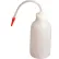 United Scientific™ Wash Bottle, LDPE, 500ml Capacity, White, Pack of 6