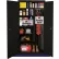 Steel Cabinets USA Combination Storage Cabinet, 36"W x 21"D x 72"H, Black, All-Welded