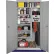 Steel Cabinets USA Combination Storage Cabinet, 36"W x 21"D x 72"H, Gray, All-Welded