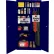Steel Cabinets USA Combination Storage Cabinet, 36"W x 21"D x 72"H, Navy, All-Welded