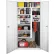 Steel Cabinets USA Combination Storage Cabinet, 36"W x 21"D x 72"H, White, All-Welded