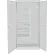 Steel Cabinets USA Janitorial Cabinet, 30"W x 18"D x 72"H, Assembled, Gray