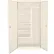 Steel Cabinets USA Janitorial Cabinet, 30"W x 18"D x 72"H, Assembled, Putty