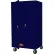 Steel Cabinets USA Mobile Storage Cabinet, 36"W x 24"D x 66"H, Navy, All-Welded