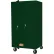 Steel Cabinets USA Mobile Storage Cabinet, 36"W x 24"D x 78"H, Hunter Green, All-Welded